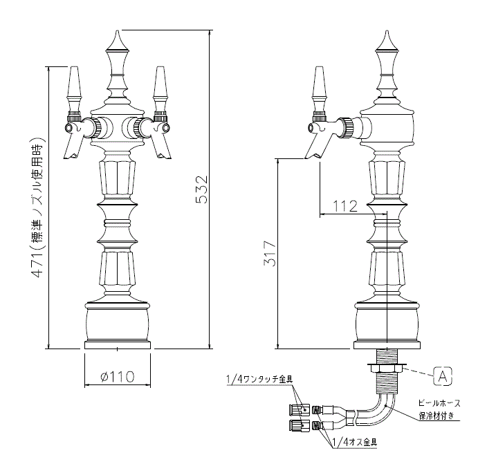 B-4W（金）図面