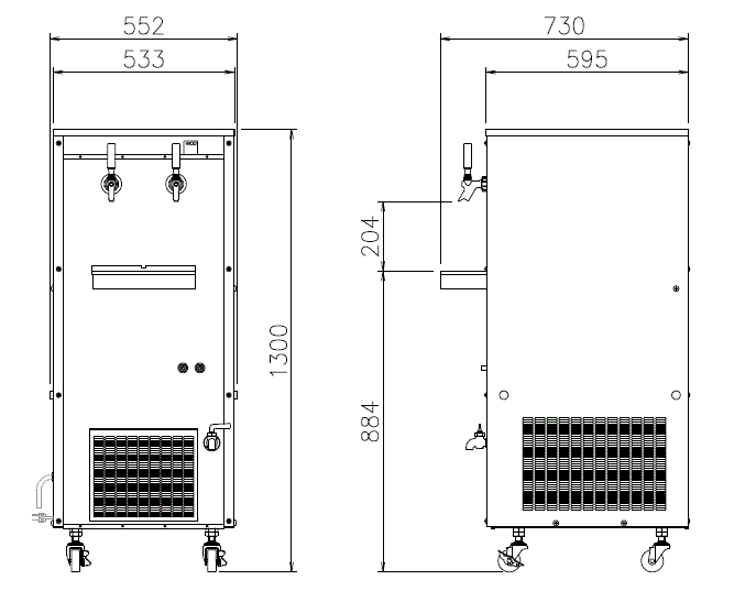 BSE-F250W（製造終了）図面