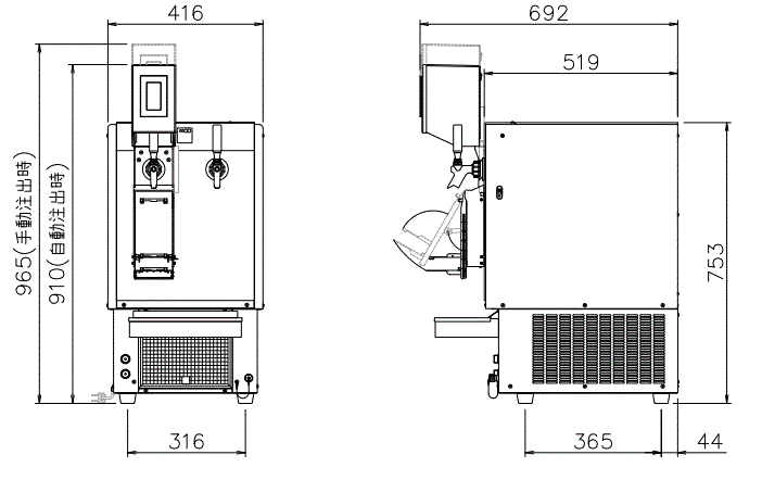 SNS-150W-A1図面