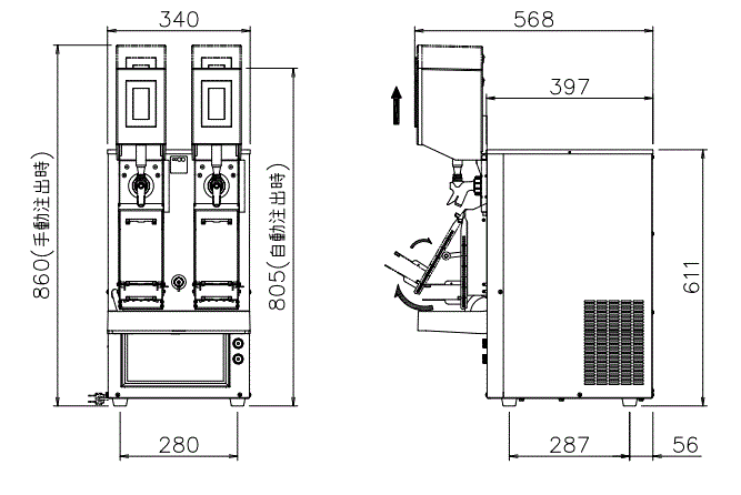 SNS-70W-A2図面